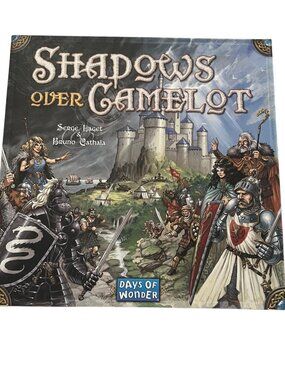 Shadows Over Camelot Board Game Good Used Condition Days of Wonder Out of Print